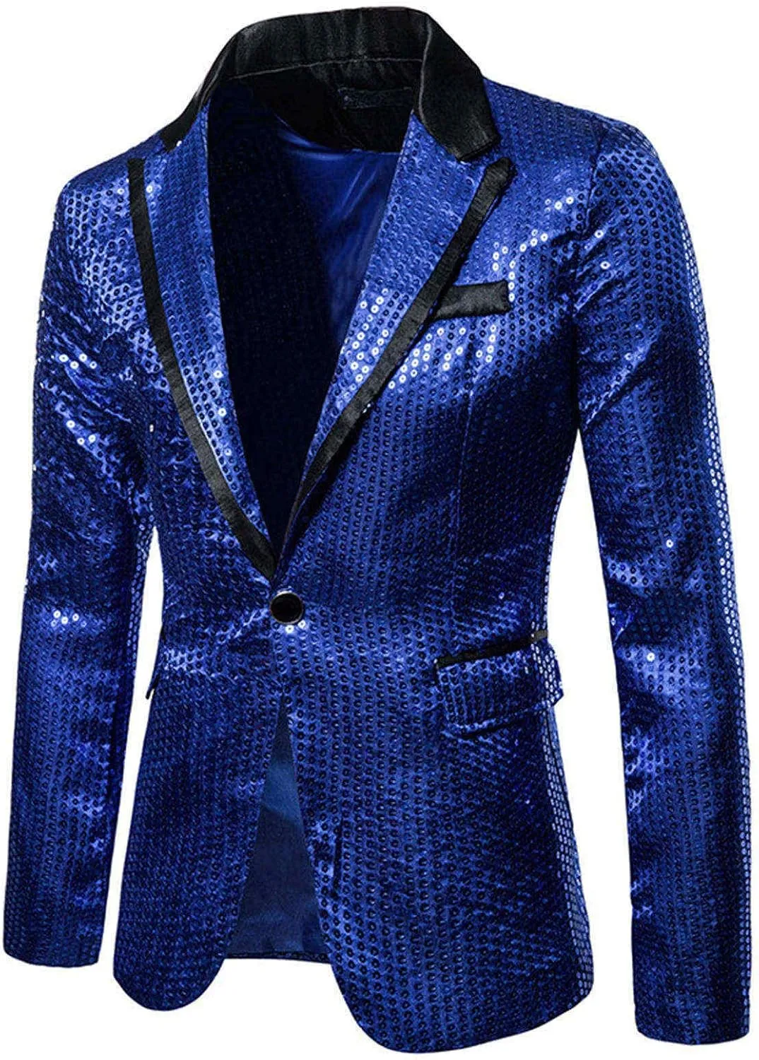 LCMTWX Blazers for Men Men's Fashion Coats Casual Pocket Button Suit Jacket Buckle Loved Printed Track Suit Set for Men