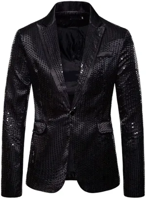 LCMTWX Blazers for Men Men's Fashion Coats Casual Pocket Button Suit Jacket Buckle Loved Printed Track Suit Set for Men