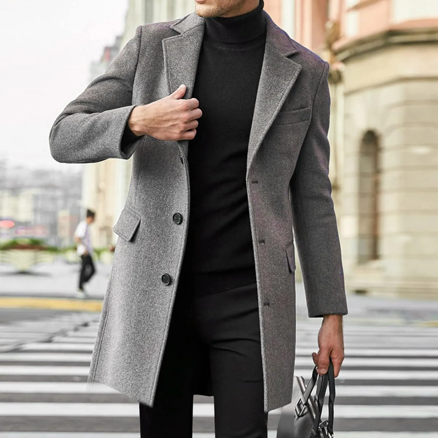 LCMTWX Mens Puffer Jackets Jacket Stand Collar Knitted Splice Sweater Coat Casual Cardigan Men's Winter Thickened Warm