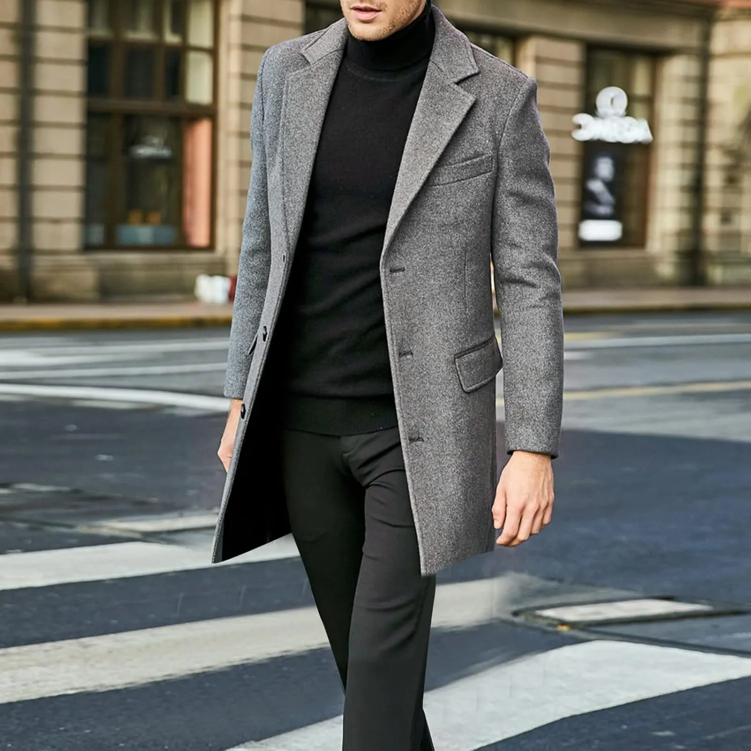 LCMTWX Mens Puffer Jackets Jacket Stand Collar Knitted Splice Sweater Coat Casual Cardigan Men's Winter Thickened Warm