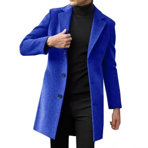 LCMTWX Men's Winter Thickened Warm Coats Leisure Plus Size Hat Zip Pocket Cotton-Padded Warm Soft Hooded Jacket Coats