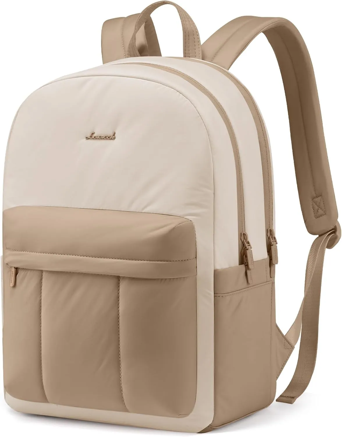 LOVEVOOK Lightweight Puffer Laptop Backpack For Women, 15.6 Inch