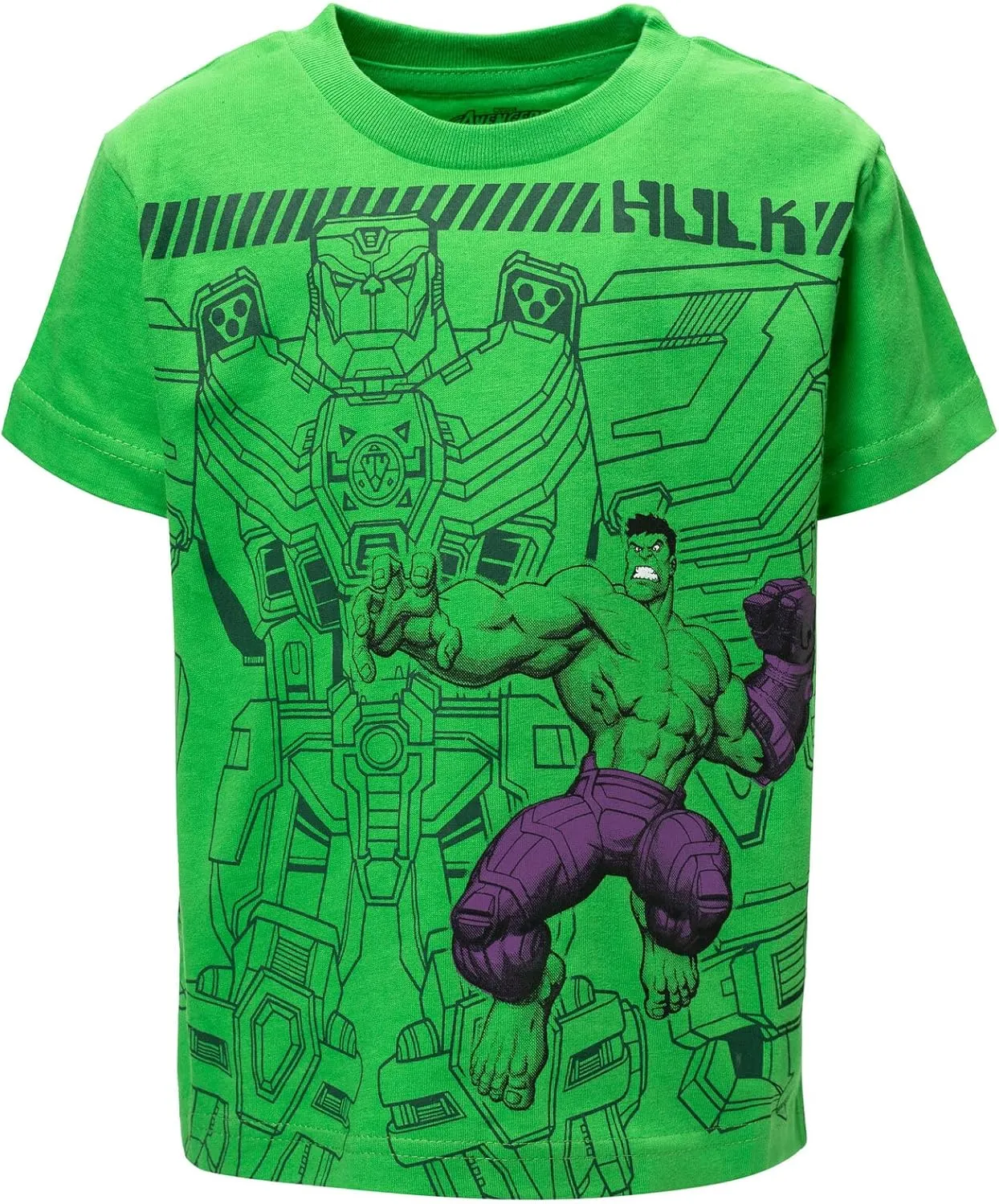 Marvel Avengers Spider-Man Mech Strike 4 Pack Cosplay Athletic T-Shirts Toddler to Big Kid Sizes (2T - 18-20)