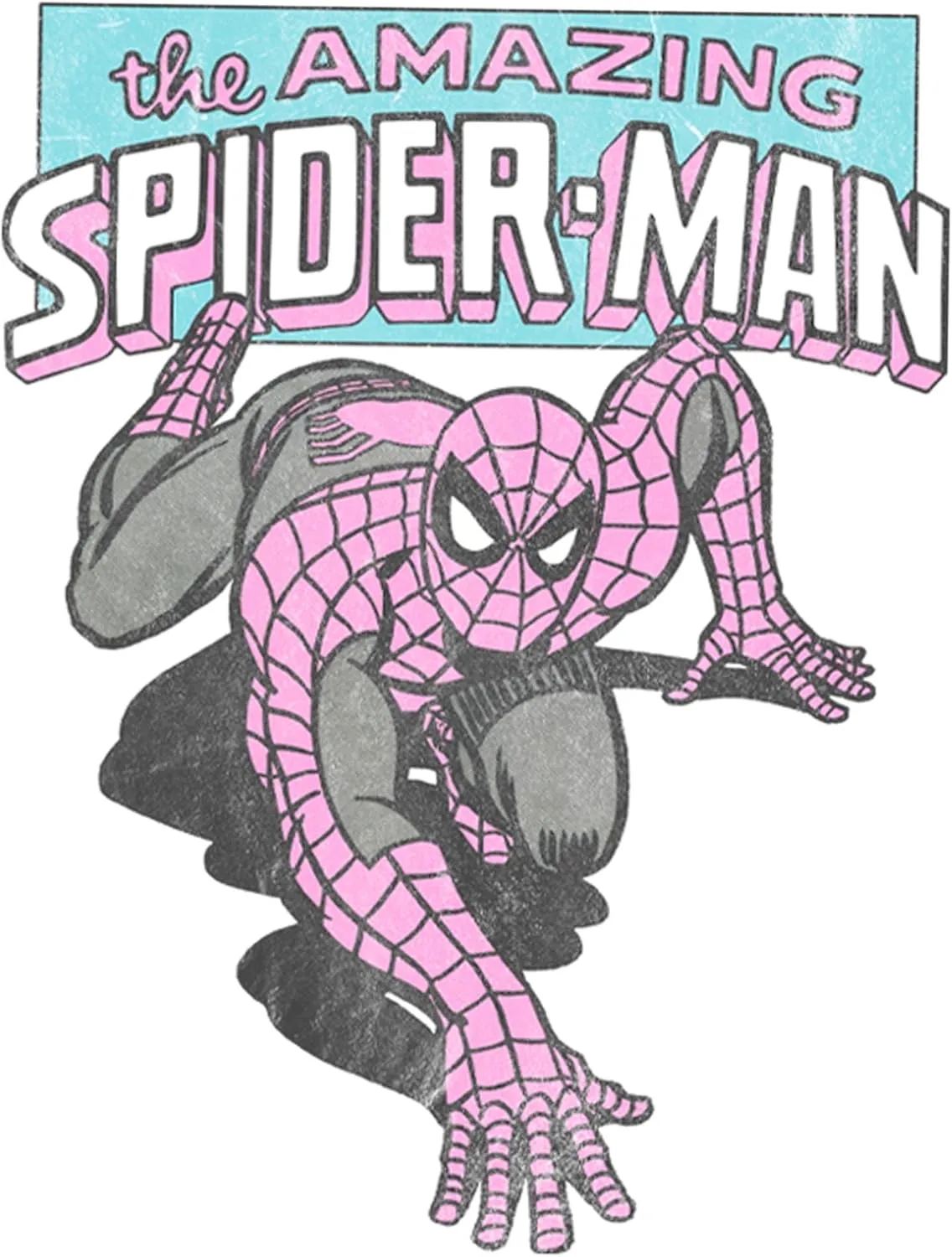 Marvel Comics Retro Classic Amazing Spidey Young Men's Short Sleeve Tee Shirt