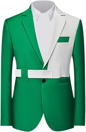 Men's Blazer Casual Sport Coats Slim Fit One Button Suit Jacket Lightweight Sports Jacket Color Block Patchwork Coat