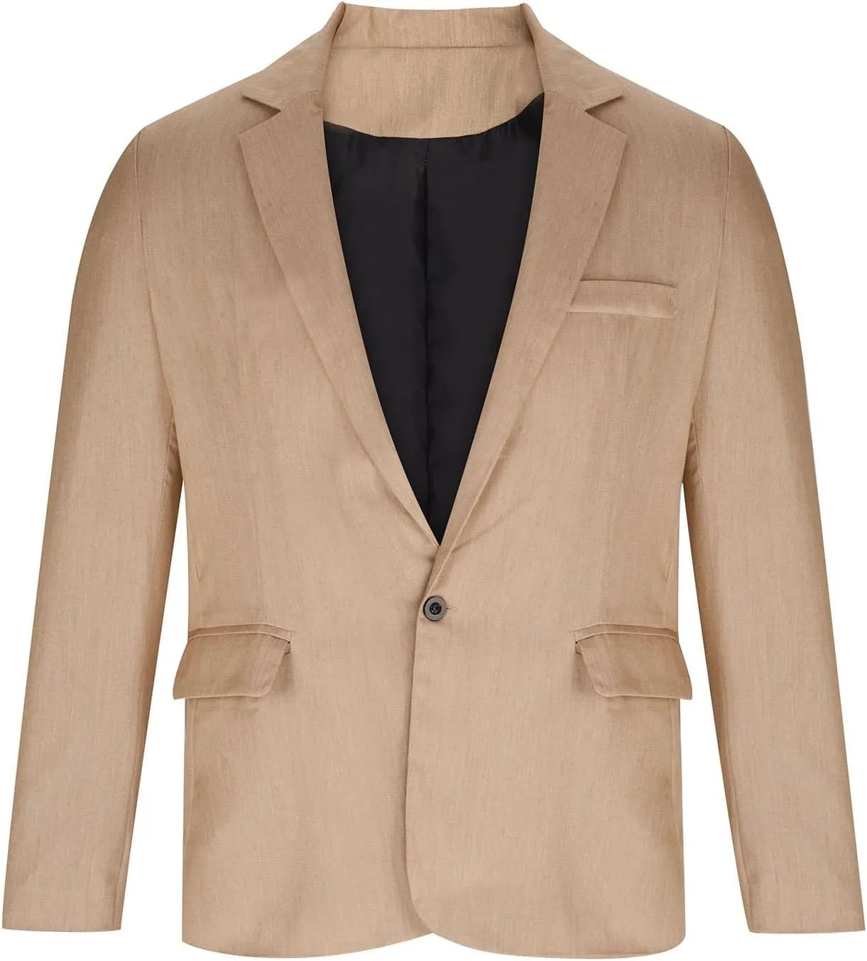 Men's Blazer Slim Fit Sport Coat, Casual Lightweight Basic Suit Jacket, Fall Jacket Two Buttons Business Texudo Jacket