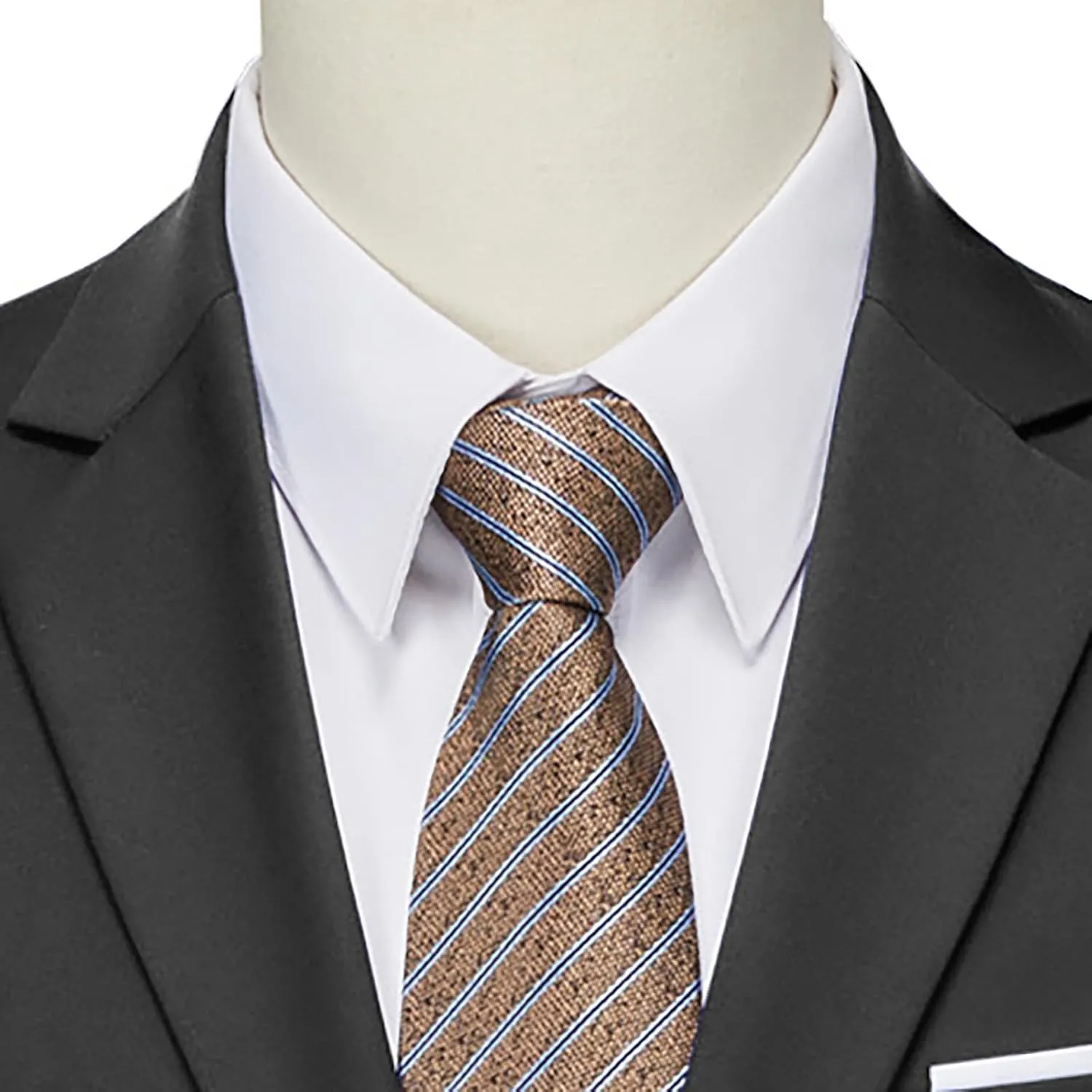 Men's Casual Blazer Notched Lapel Suit Jackets Classic Two Button Lightweight Business Sport Coat for Wedding Party
