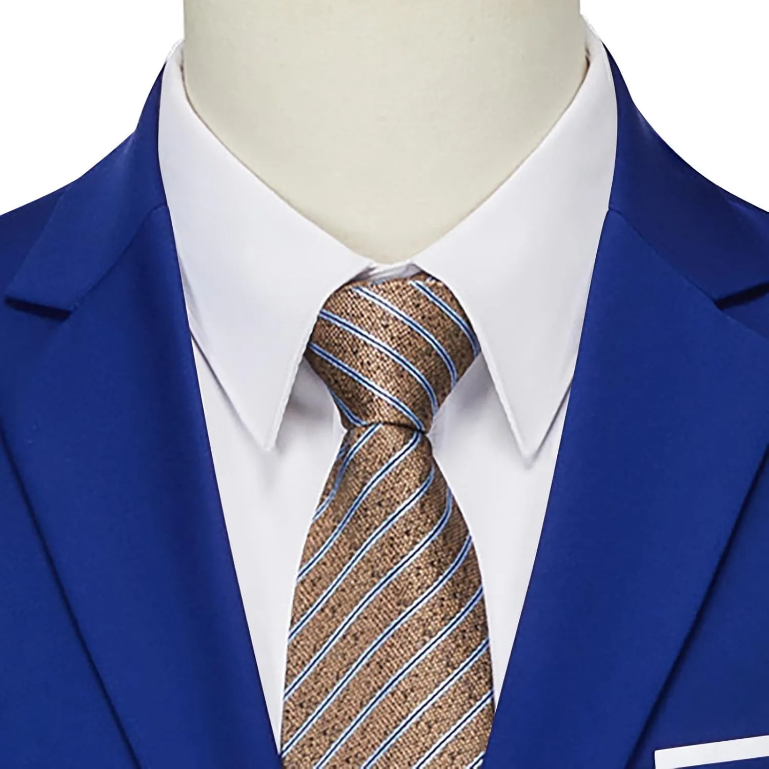 Men's Casual Blazer Notched Lapel Suit Jackets Classic Two Button Lightweight Business Sport Coat for Wedding Party
