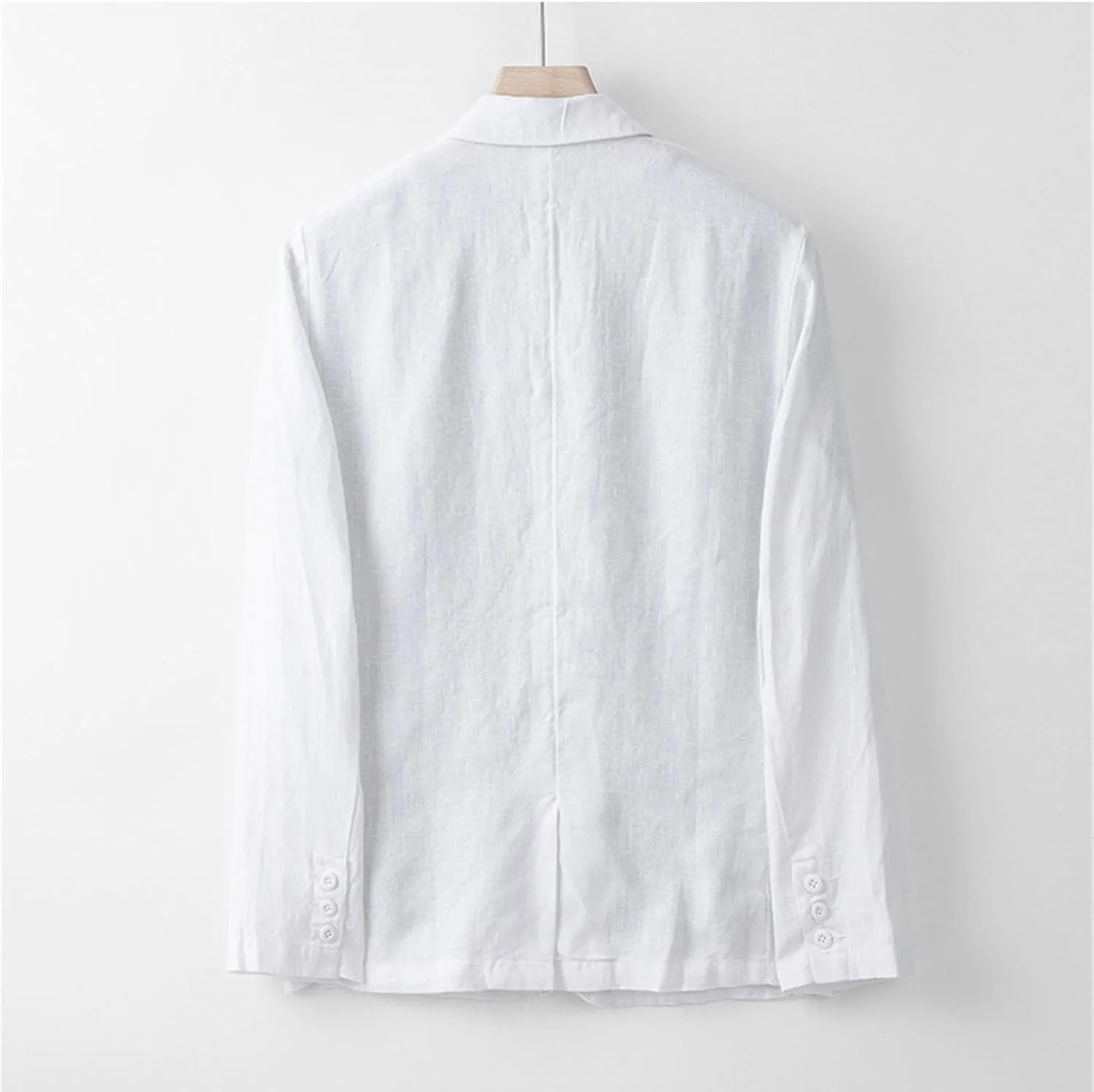 Mens Casual Linen Blazer Lightweight Button Down Business Suit Jacket Fall Winter Casual Sport Coats