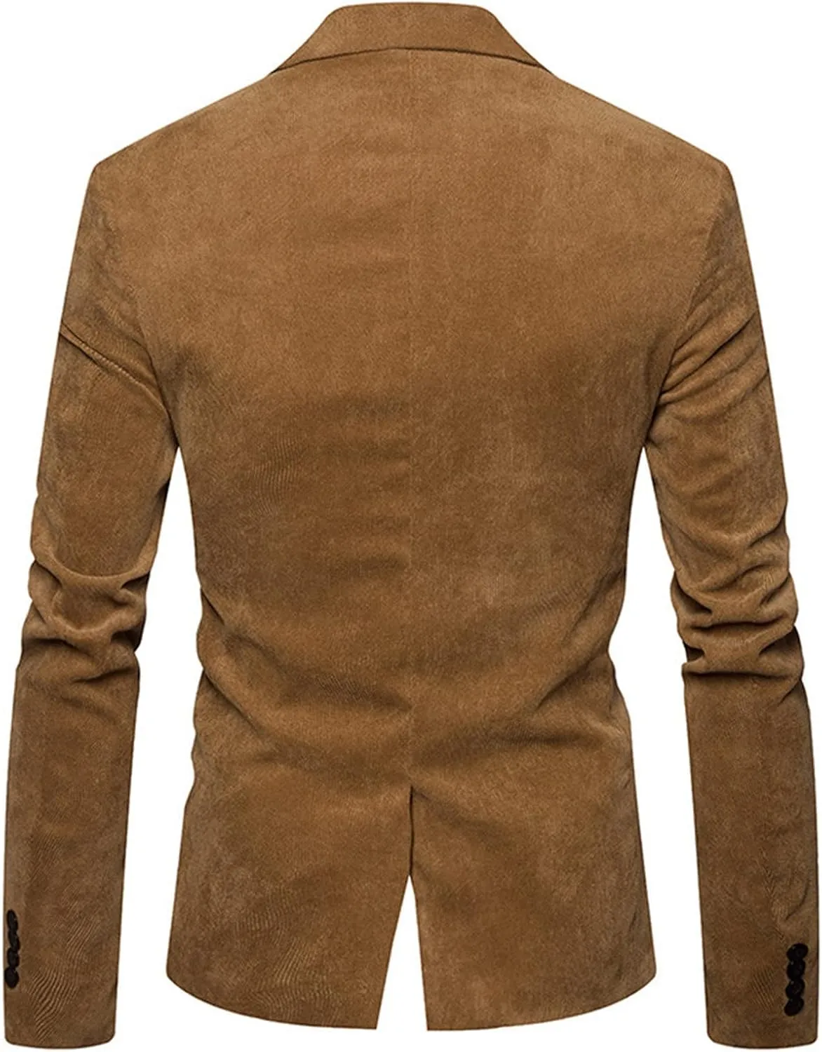 Men's Corduroy Suit Jackets Slim Fit Casual Blazer 2023 Fahsion One Button Lightweight Travel Formal Business Sport Coat