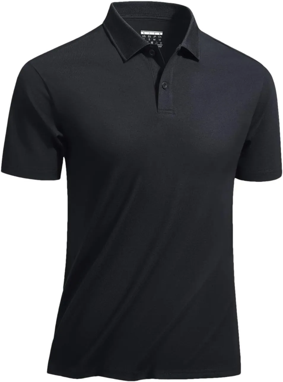 Men's Cotton Quick Dry Polos Shirts Short Sleeve Woven Work T-Shirts Casual Outdoor Cooling Tee Tops