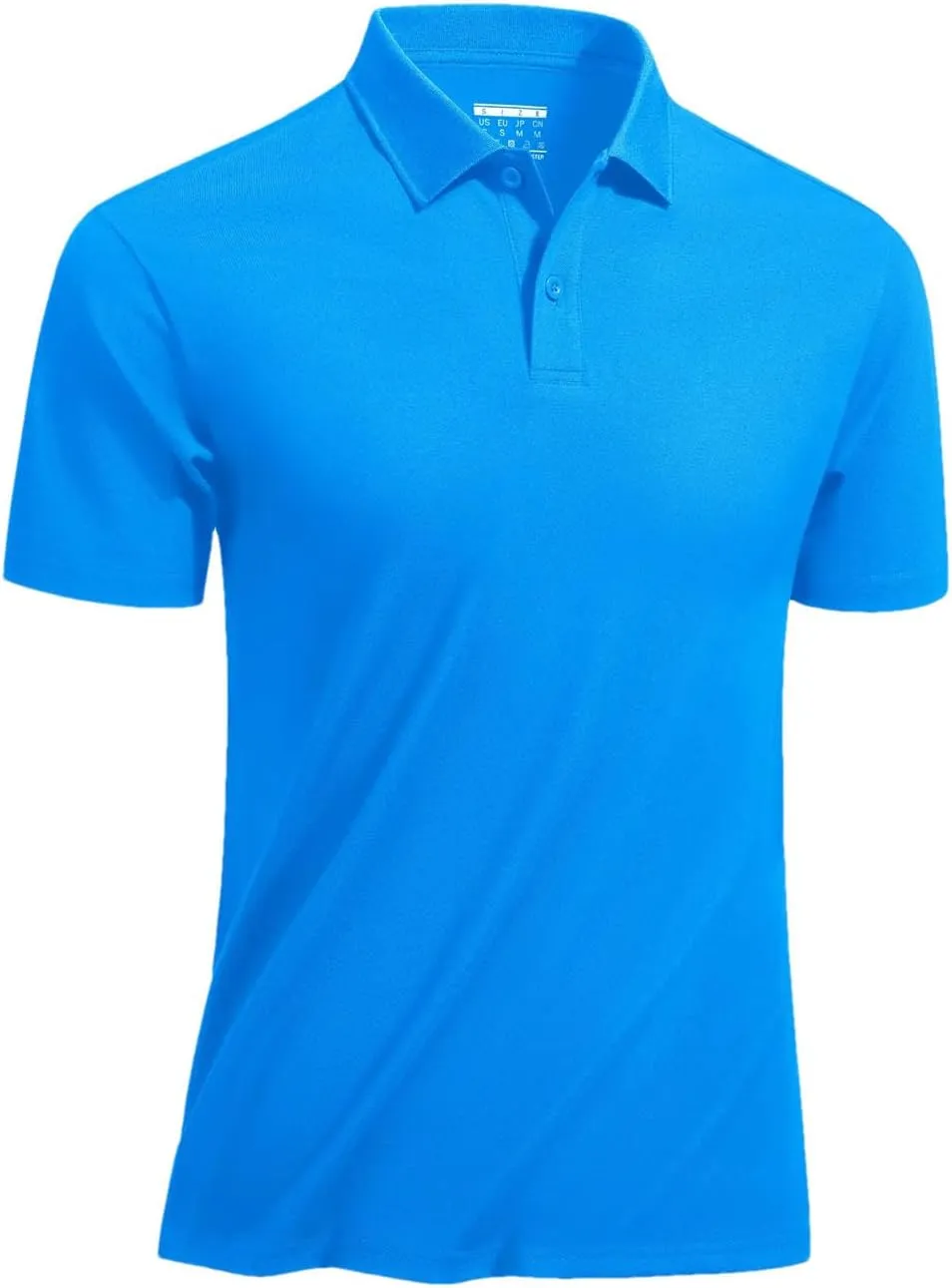 Men's Cotton Quick Dry Polos Shirts Short Sleeve Woven Work T-Shirts Casual Outdoor Cooling Tee Tops