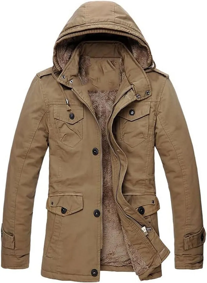 Mens down jacket Men Hoody Cotton Jacket Winter Cotton-padded Overcoat Outwear Casul Jackets Coat