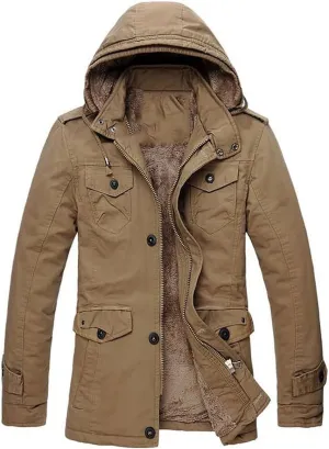 Mens down jacket Men Hoody Cotton Jacket Winter Cotton-padded Overcoat Outwear Casul Jackets Coat