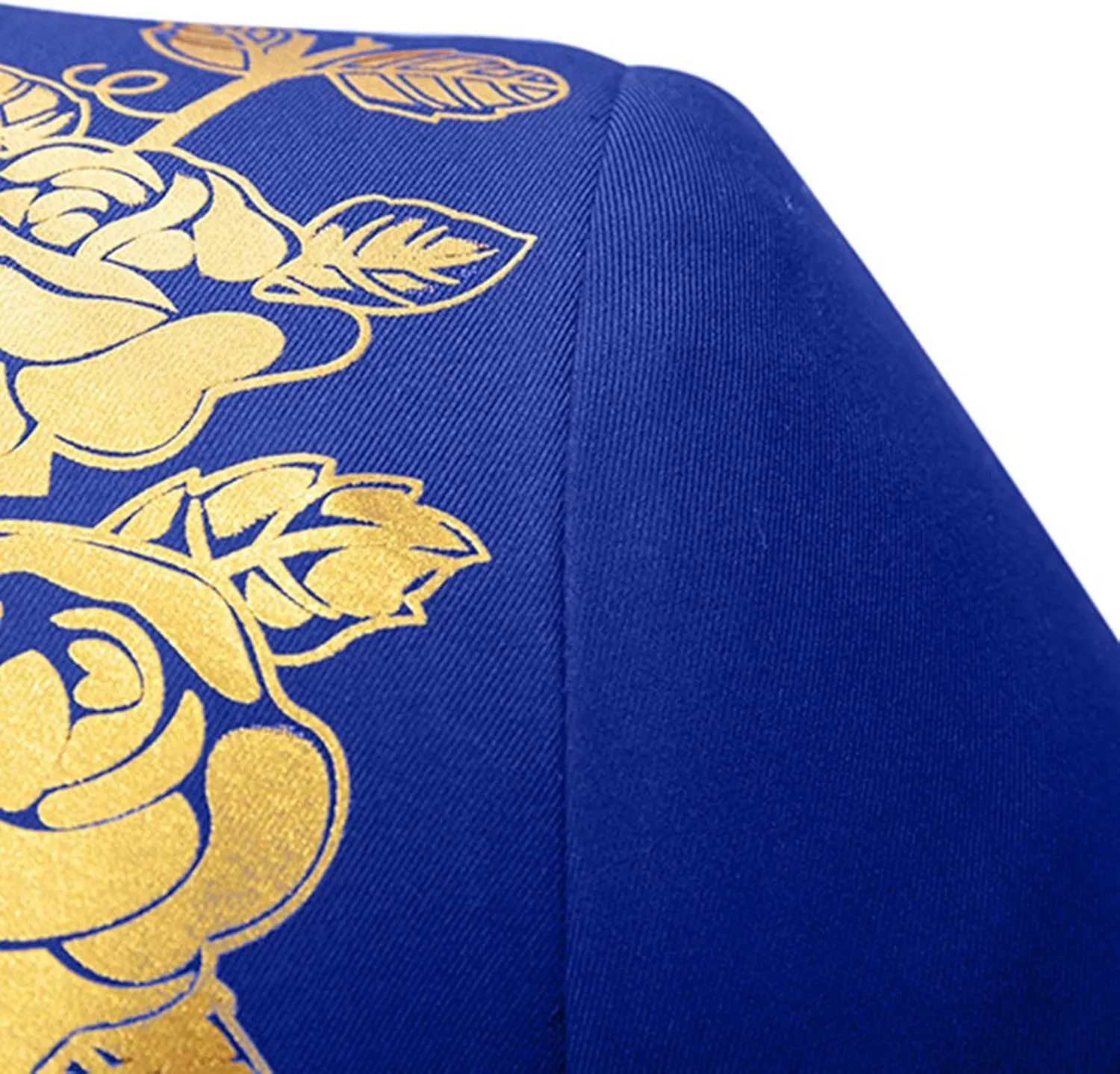 Mens Floral Blazer Jacket Paisley Shawl Lapel Golden Rose Pattern Suit Dinner Party Prom Wedding Tuxedo Sport Coats