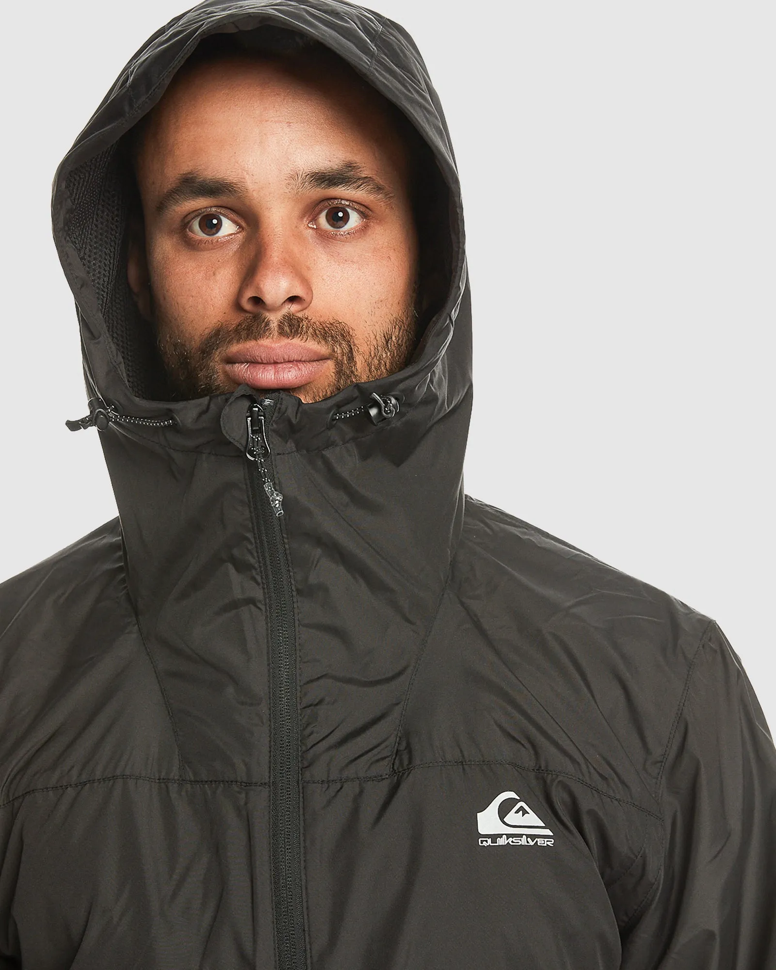 Mens Overcast Hooded Windproof Jacket