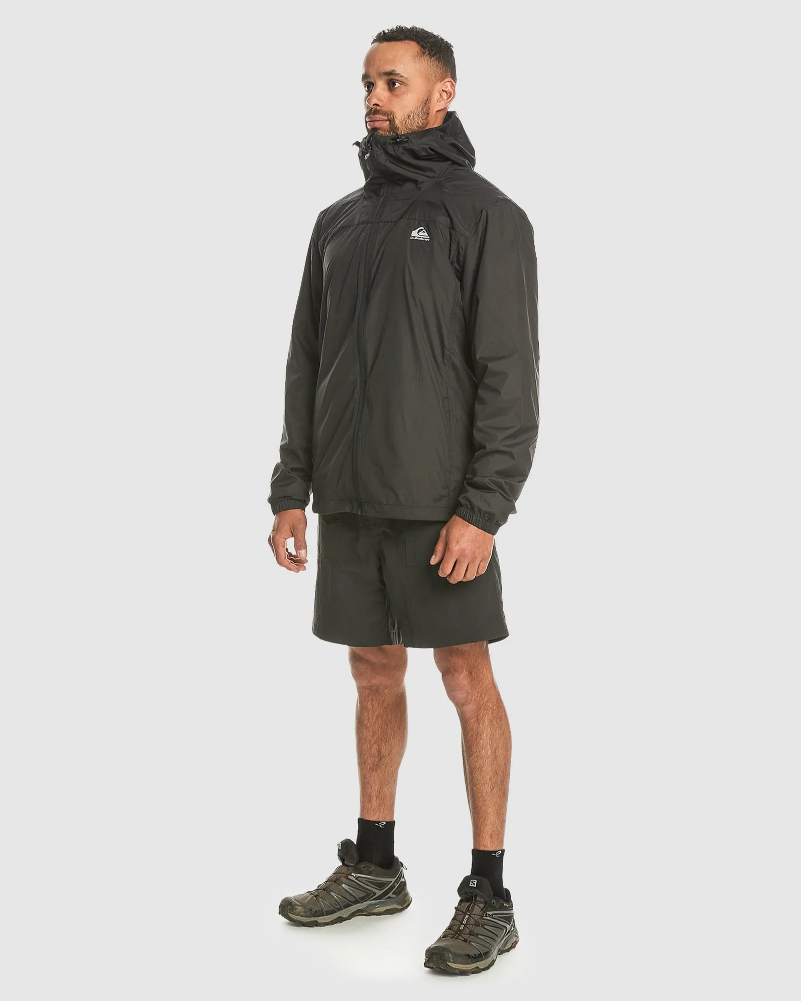 Mens Overcast Hooded Windproof Jacket