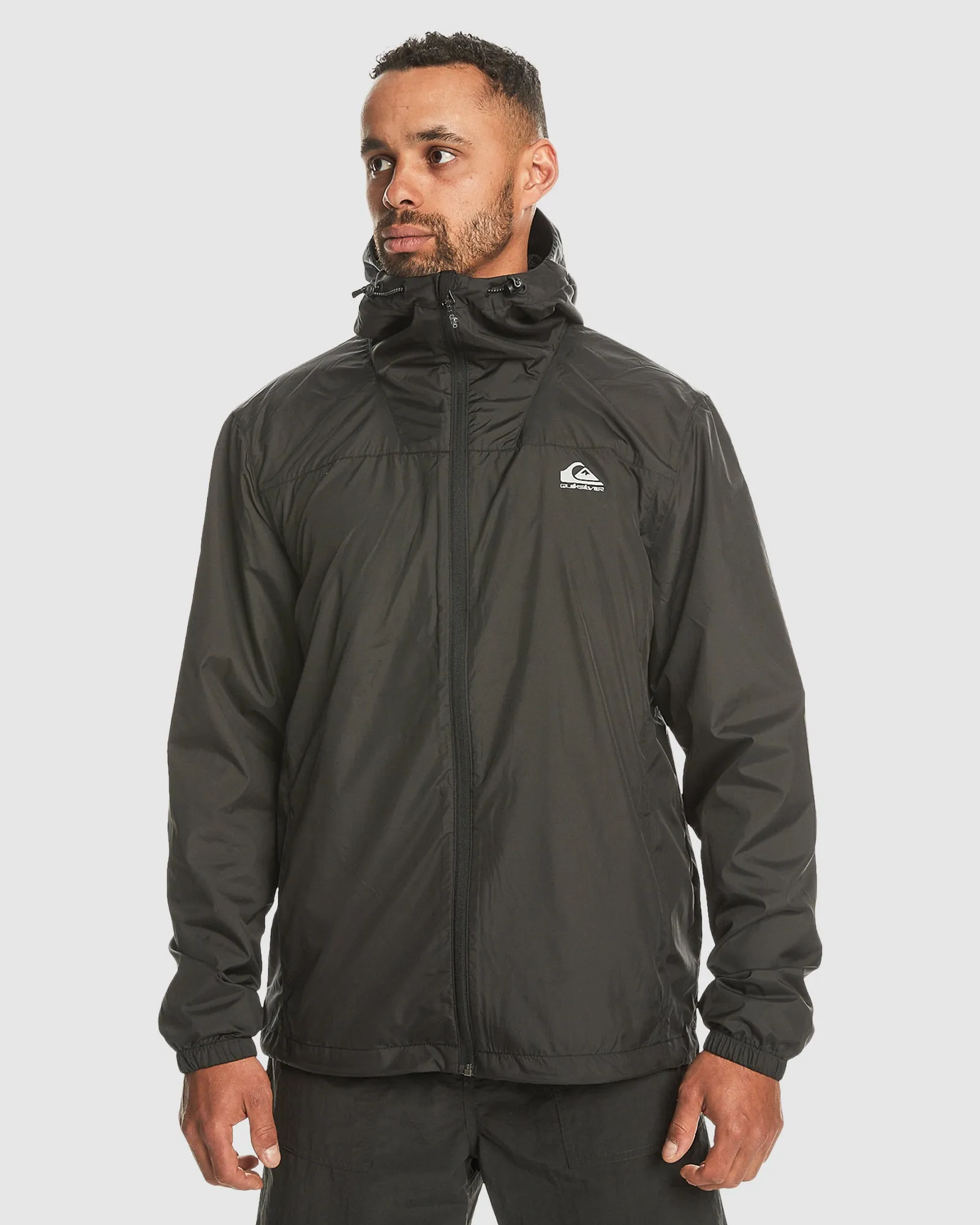 Mens Overcast Hooded Windproof Jacket
