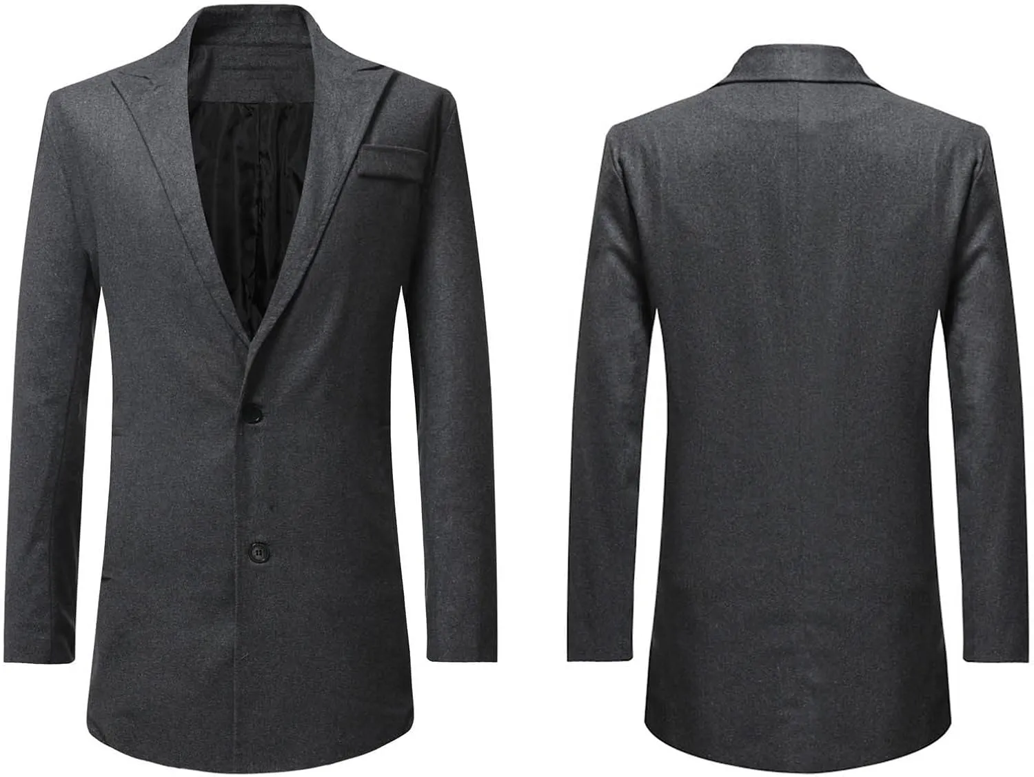 Mens Plaid Stripe Single Breasted Suit Jackets Casual Notched Lapel One Button Sport Coat Blazer for Party Dance