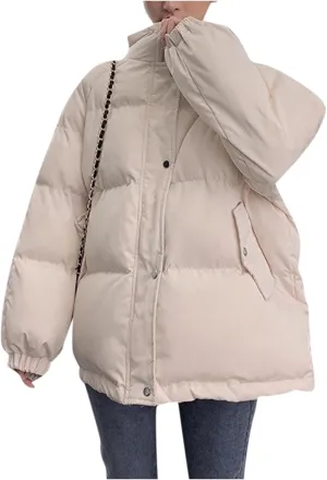 Men's Puffer Jacket Down Alternative Waterproof Winter Bubble Coats Jackets For Men, L-4XL