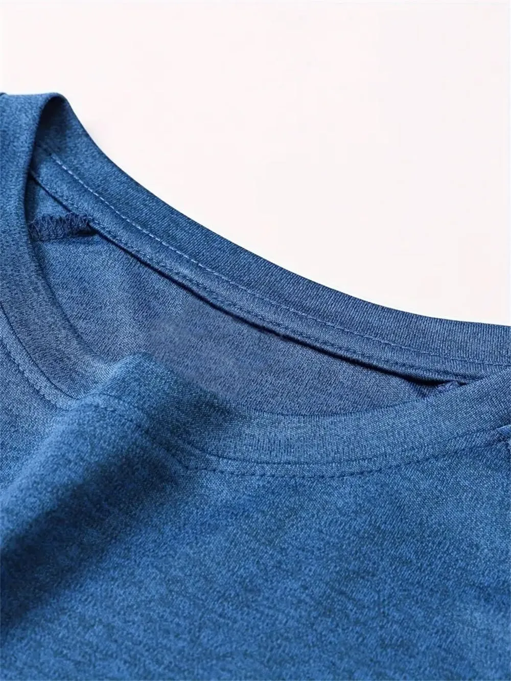 Men's Shirts Long Sleeve Workout T Shirts Sun Protection Quick Dry Fit Athletic Fishing Running Tee Tops 2 Pack