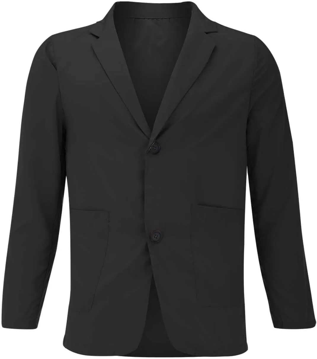 Mens Sports Coat And Summer Casual Short Sleeved Lapel Thin Suit Tops Ultra Thin Breathable Jacket Mens Dress Suit