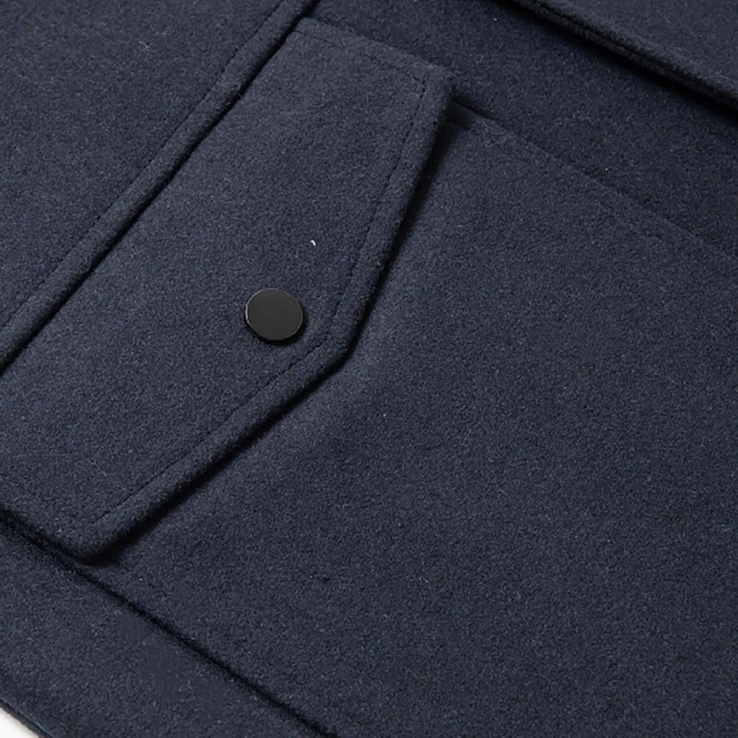 Mens Winter Trench Coats Wool Blend Quilted Padded Warm Long Jackets Slim Fit Long Sleeve Zip Up Outerwear