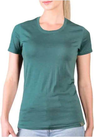 MERIWOOL Womens Merino Wool Short Sleeve T Shirt Lightweight Base Layer Tee