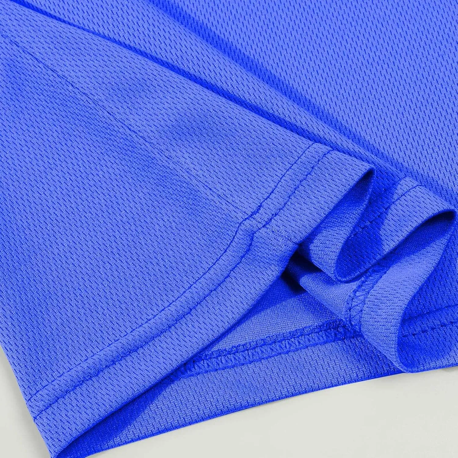 Mesh Workout Athletic Shirt for Men Crewneck Gym Shirts Quick Dry Athletic Short Sleeve T-Shirt Moisture Wicking Tops