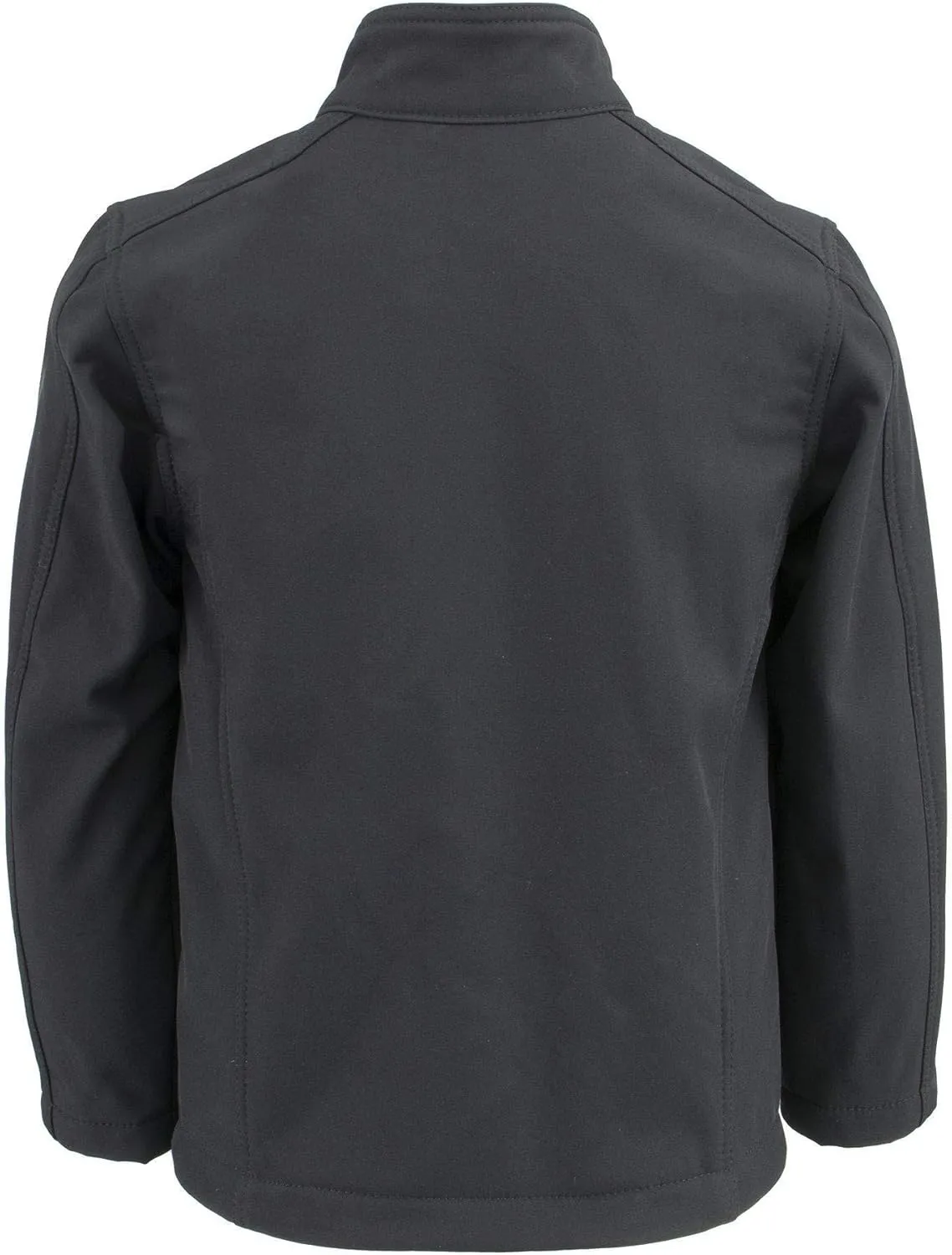 Milwaukee Leather LKY1965 Youth Size Black Waterproof Lightweight Zipper Front Soft Shell Jacket