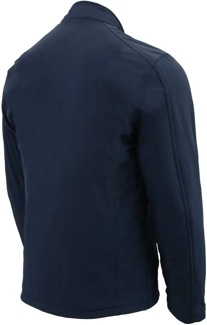 Milwaukee Leather MPM1763 Men's Grey Waterproof Lightweight Soft Shell Jacket