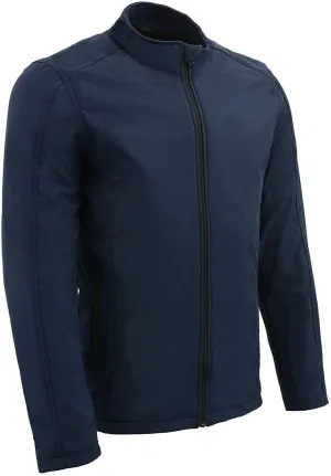 Milwaukee Leather MPM1763 Men's Grey Waterproof Lightweight Soft Shell Jacket