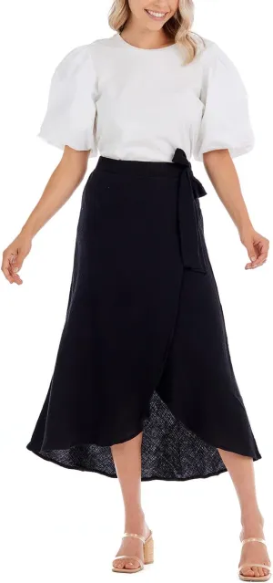 Mud Pie Women's Mallie Wrap Skirt