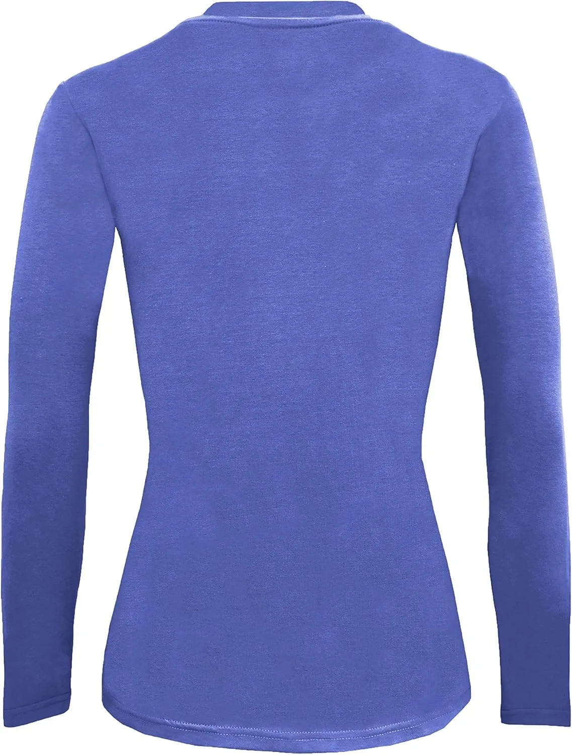 Natural Uniforms Women's Under Scrub Tee Crew Neck Long Sleeve T-Shirt