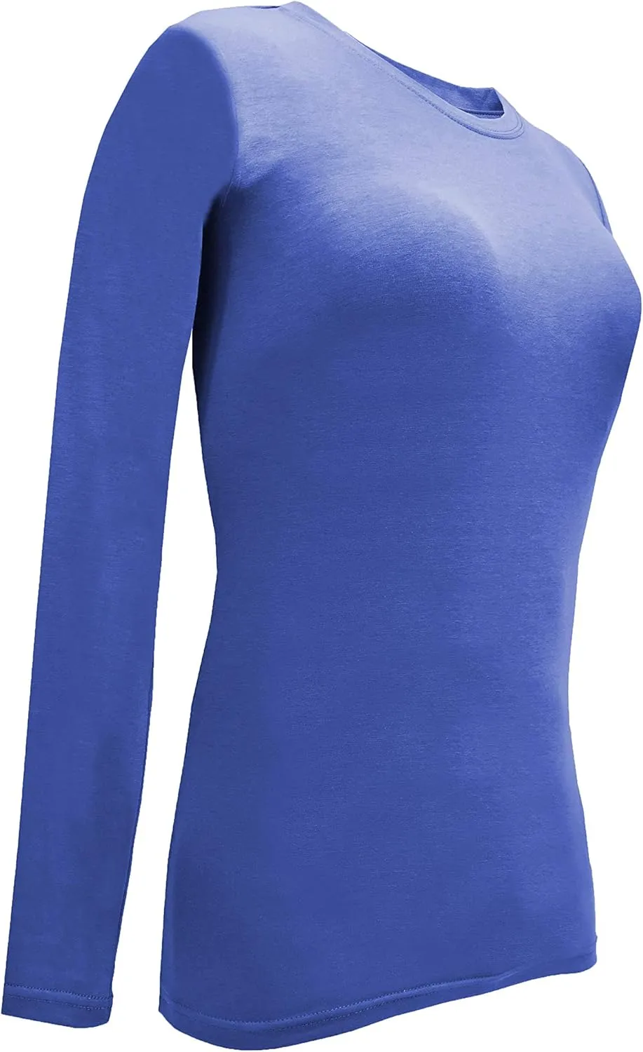 Natural Uniforms Women's Under Scrub Tee Crew Neck Long Sleeve T-Shirt