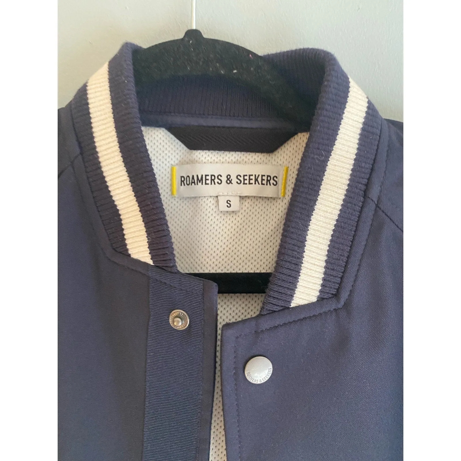 NWOT Roamers & Seekers Varsity Jacket Size S