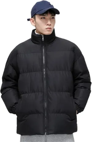 OTFTHPCW Men's winter cotton Hong Kong style down jacket