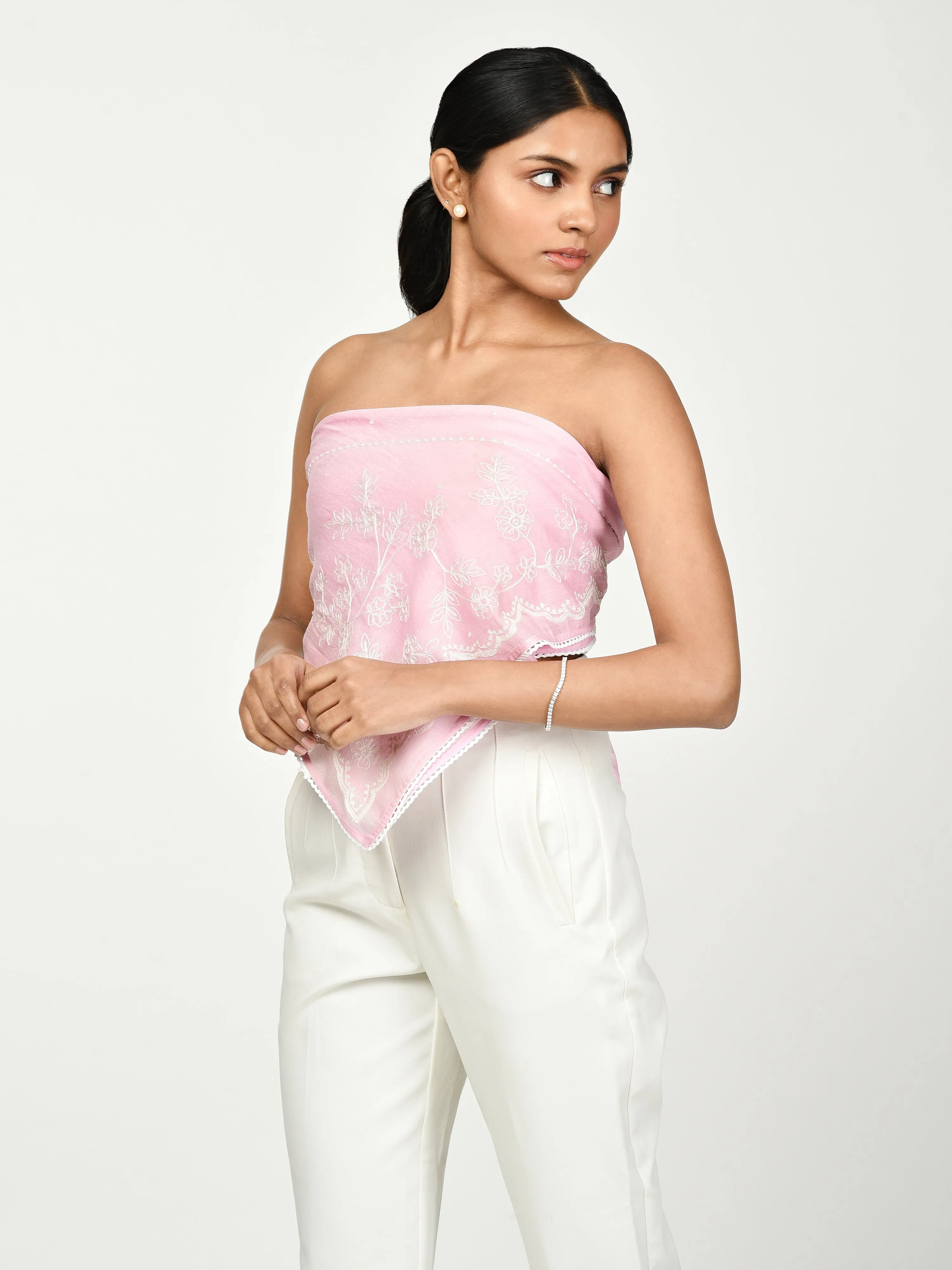 Pink Scarf