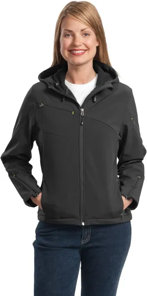 Port Authority Ladies Textured Soft Shell Jacket