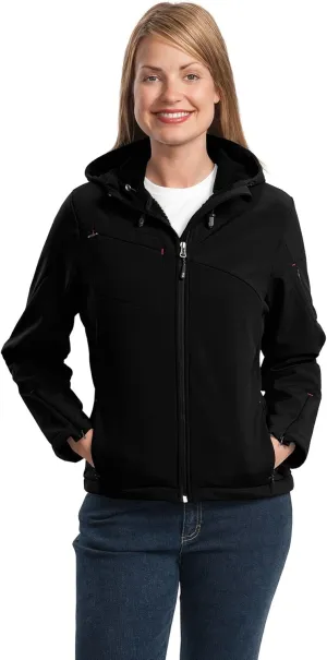 Port Authority Ladies Textured Soft Shell Jacket