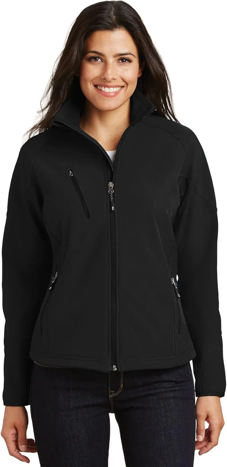 Port Authority Ladies Textured Soft Shell Jacket
