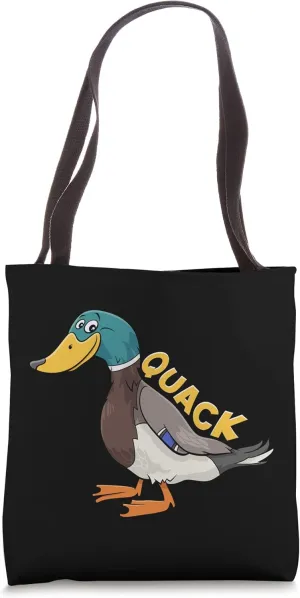 Quack Duck Injury Quack Doctor Tote Bag