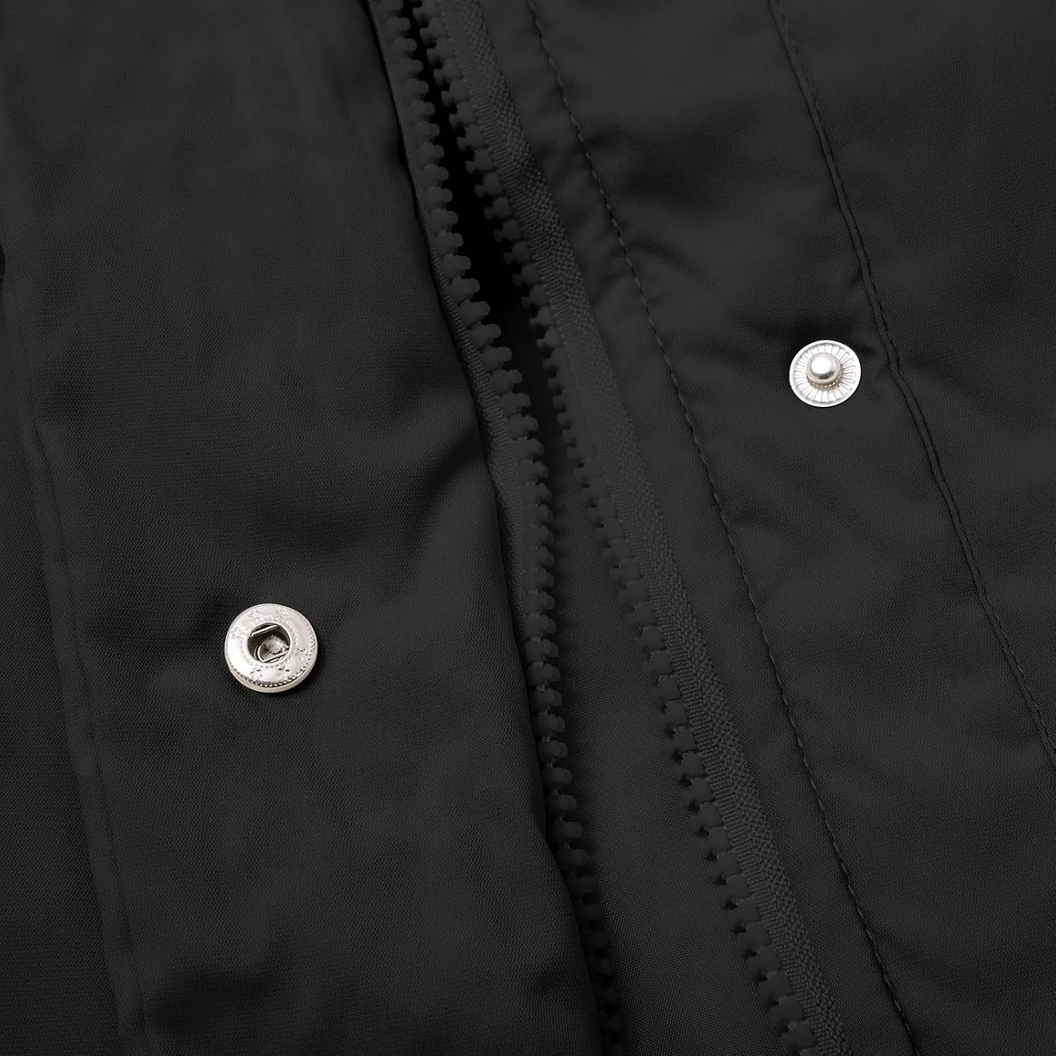 SHAOBGE Packable Puffer Jacket Women Women's Solid Color Loose And Thickened Standing Collar Bread Winter