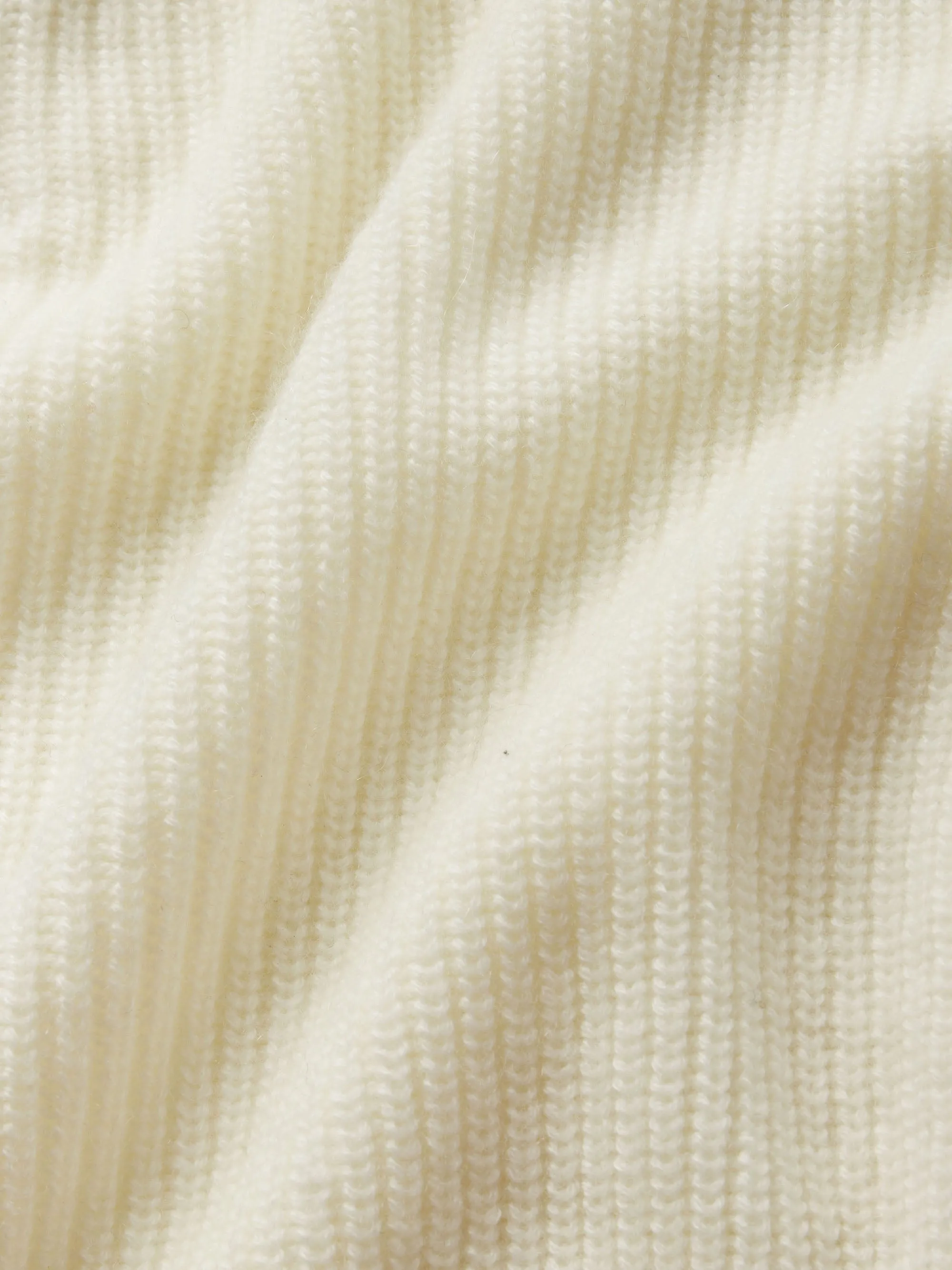 Shrunken Short Sleeve Cardi -- Cream