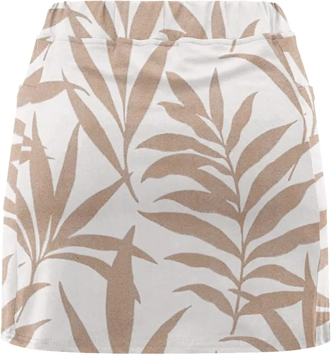 Skorts for Women High Waist Skirt Dressy Casual Plus Size with Underneath Tennis Skirt with Pockets Tummy Control