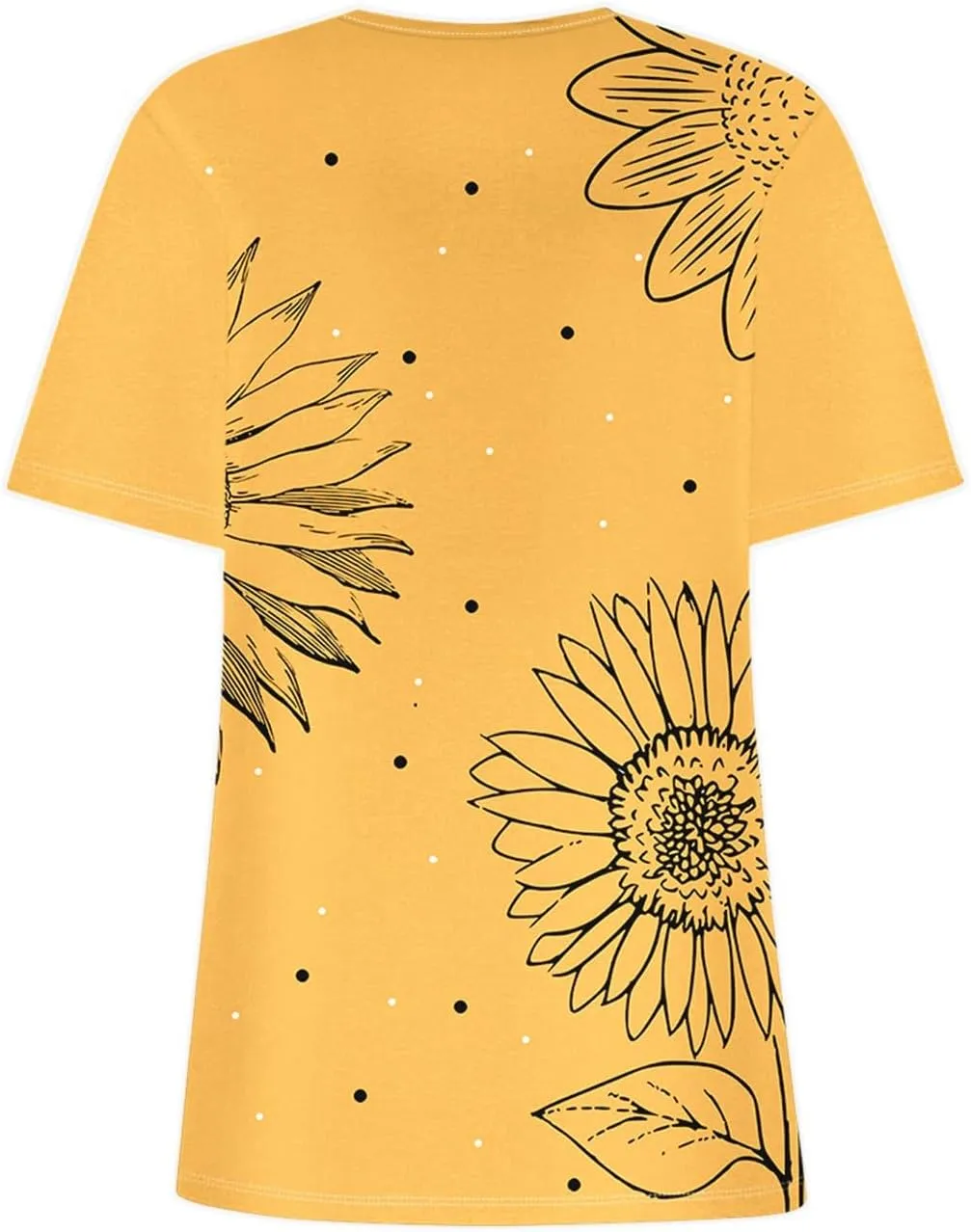 Square Neck Tops for Women Soft Cotton Short Sleeve Shirt Loose Fit Front Pleated Tops 2024 Trendy Summer Graphic Tee