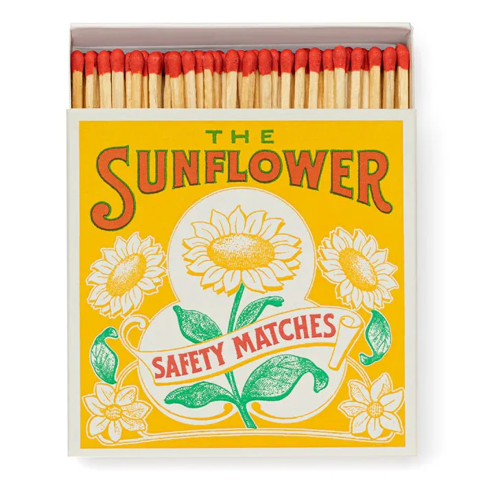 Sunflower Safety Matches