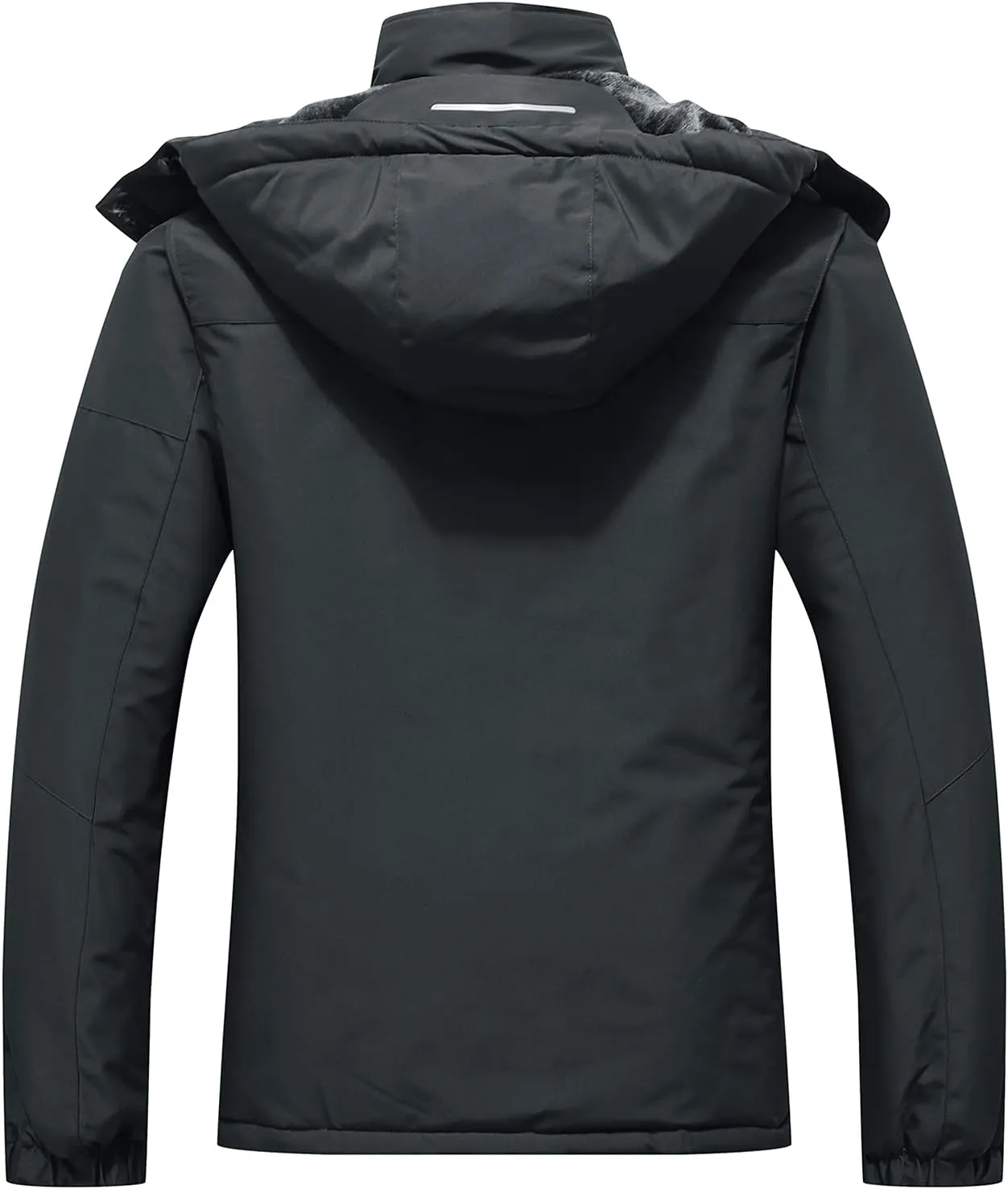 SUOKENI Women's Waterproof Warm Winter Snow Coat Hooded Raincoat Ski Snowboarding Jacket