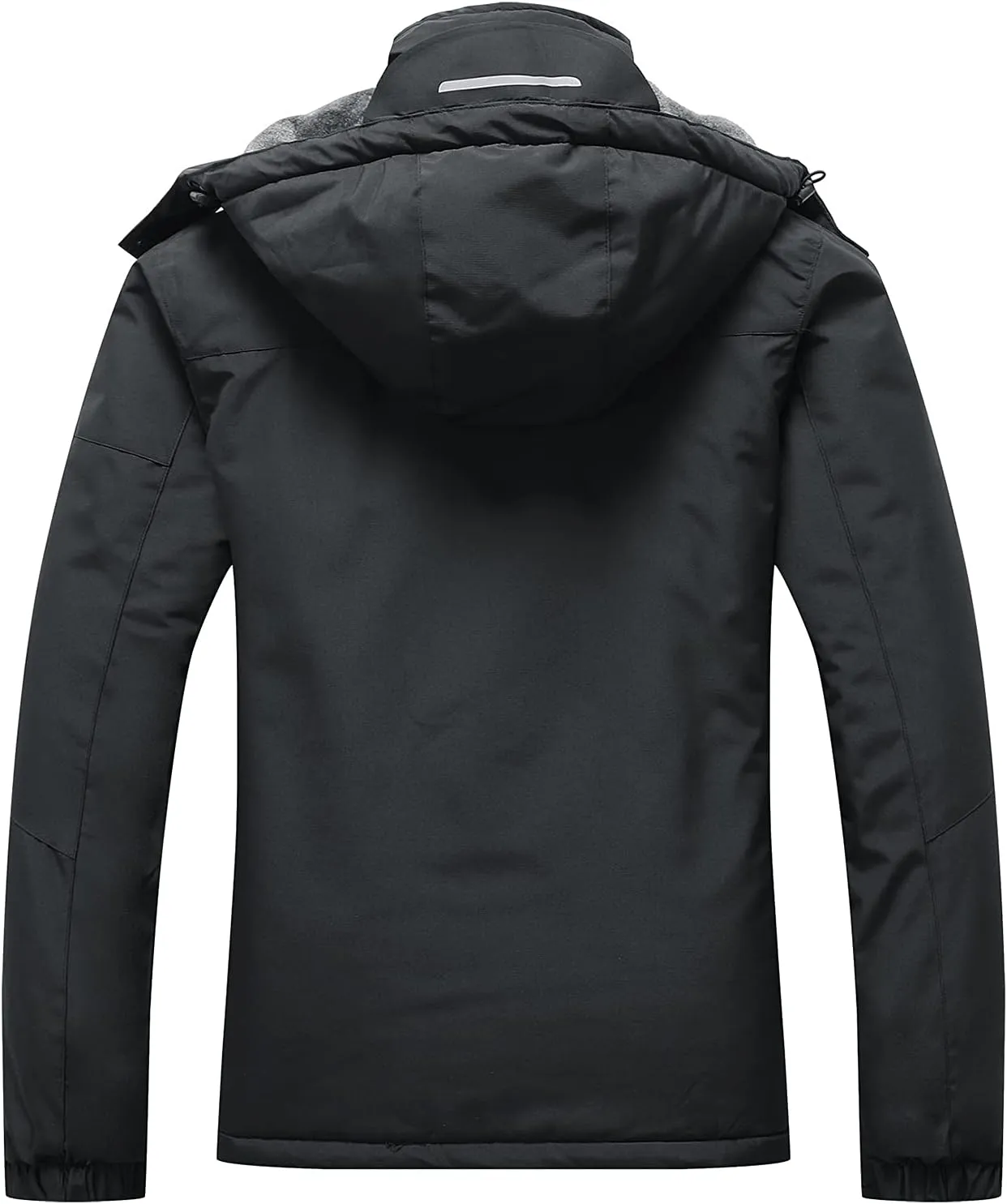 SUOKENI Women's Waterproof Warm Winter Snow Coat Hooded Raincoat Ski Snowboarding Jacket