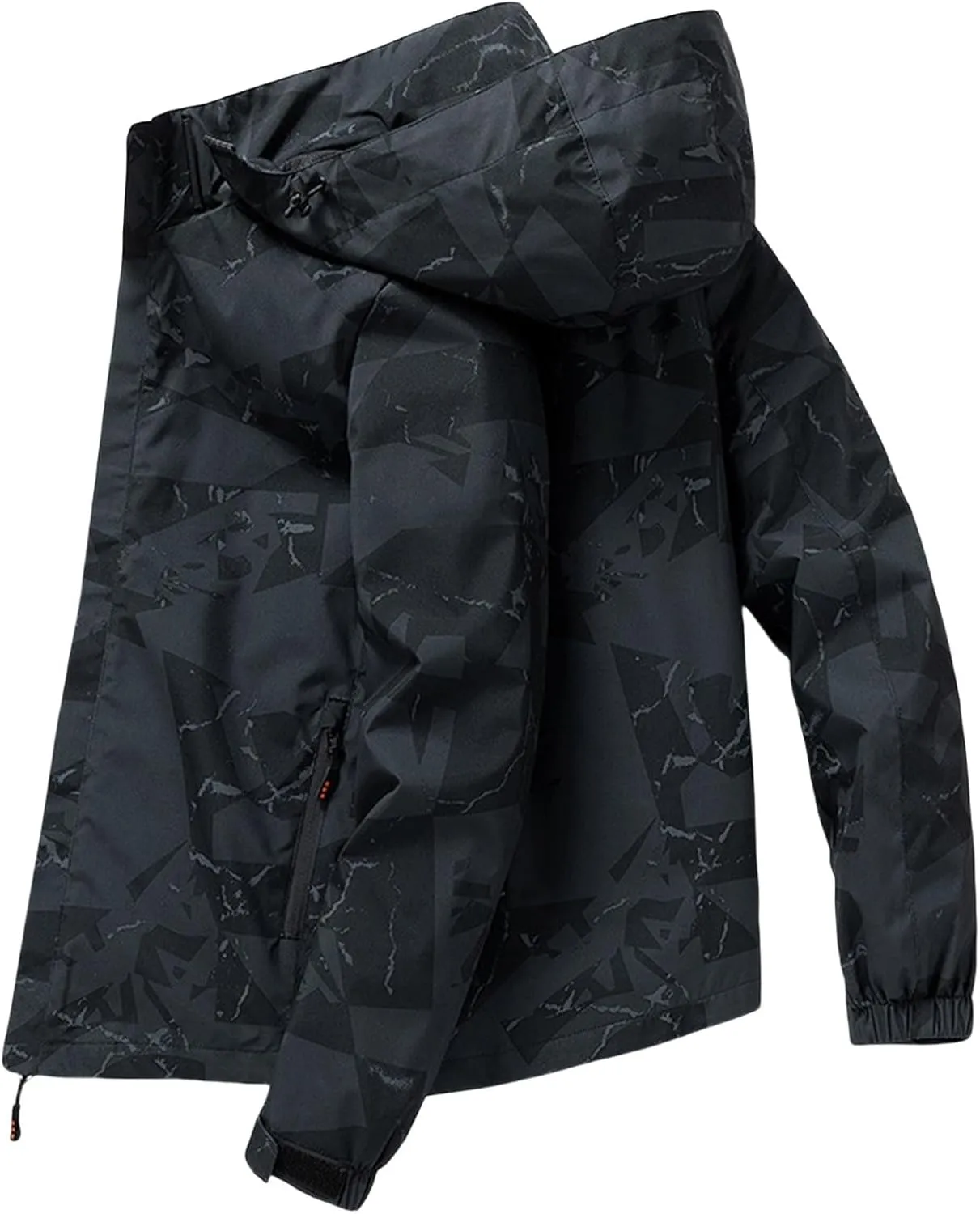 Today Prime Big Deal on Men Faux Hooded Cotton Padded Outerwear and Coat Front Zip Jacket Cotton Coat for Men Boys Shacket Casual Blazer Men Pants Men
